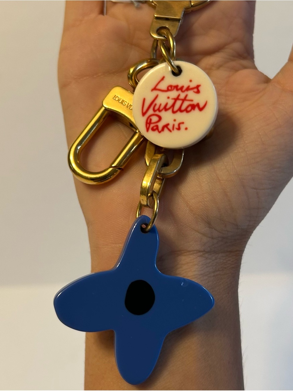 Louis Vuitton Beach Keychain Bag Charm